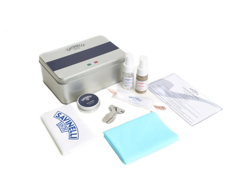 Savinelli Con Din Kit Premium pipatisztító szett fém dobozban